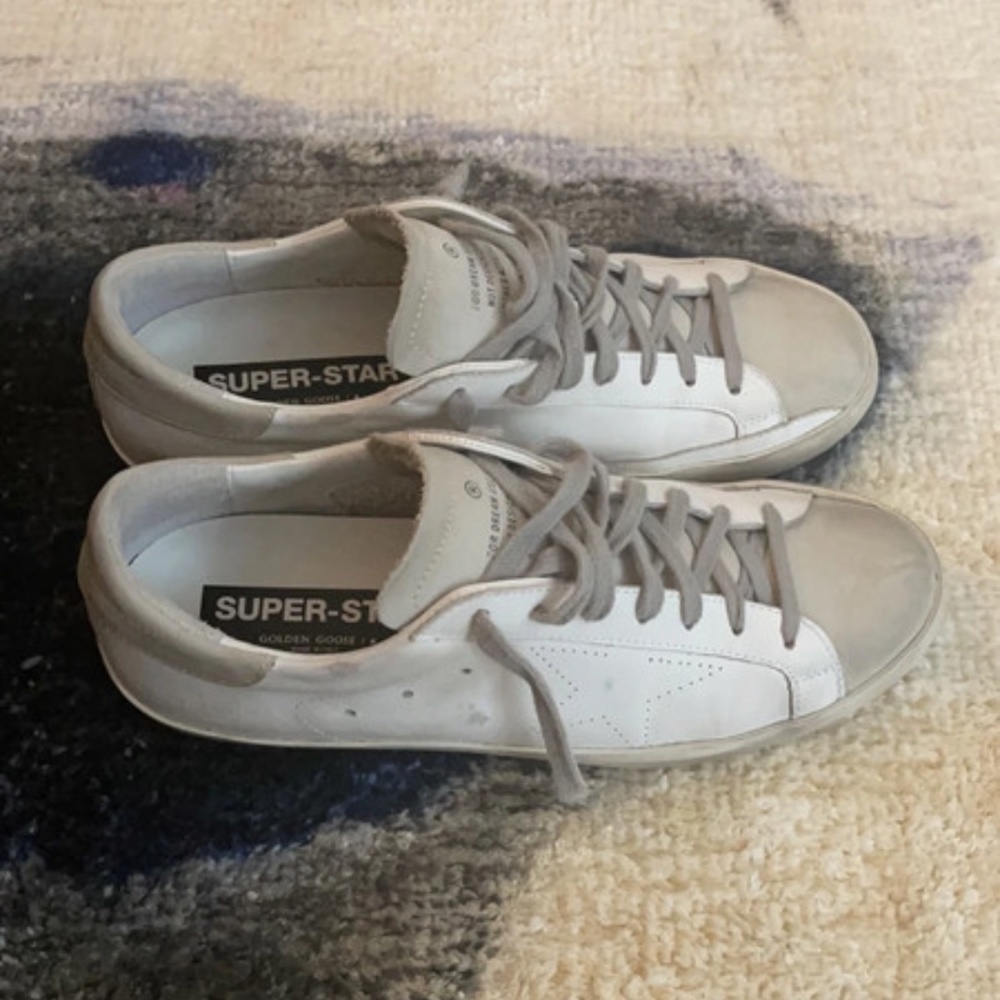 NEW Golden Goose Super Star Sneakers - 43 EU - Picture 2 of 6